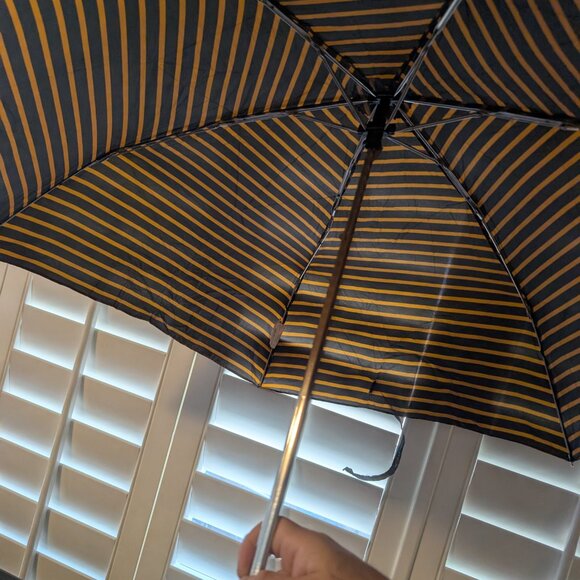 Striped Nautica Compact Umbrella - Picture 4 of 4